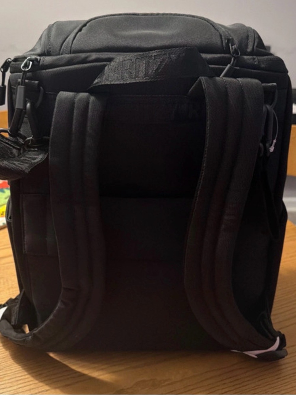 Itzy Ritzy Beyond Bucket Backpack- Black - Picture 2 of 3